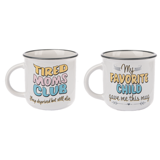 Humor Helps Mom Camp Mugs