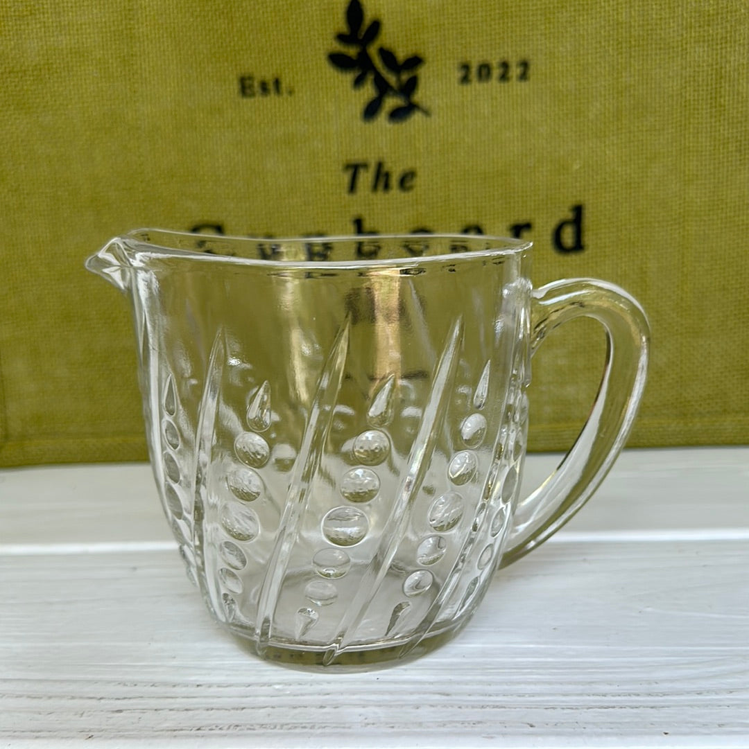 Vintage top Glass pitcher