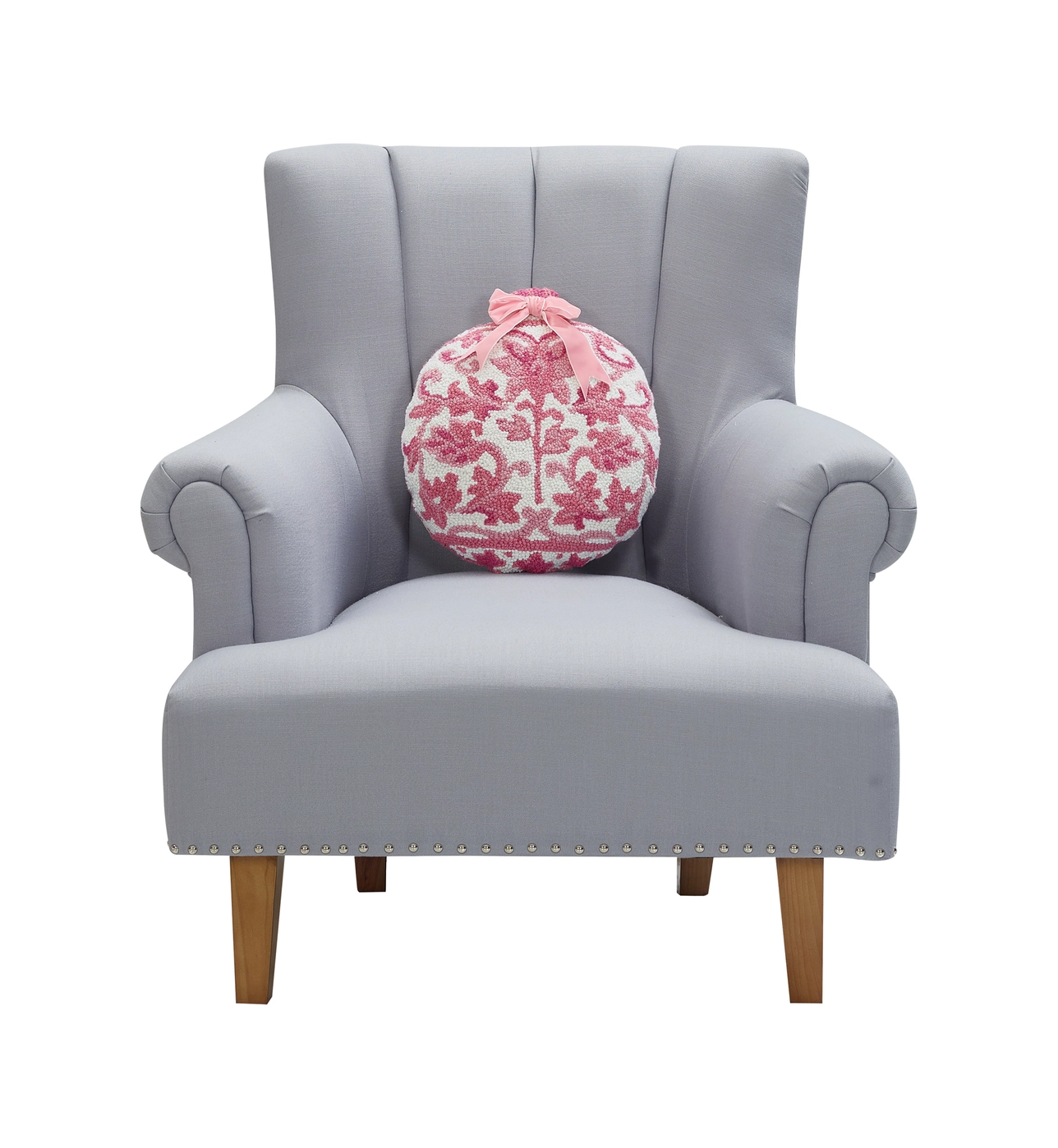 Chinoiserie Shape Ornament Hook Pillow