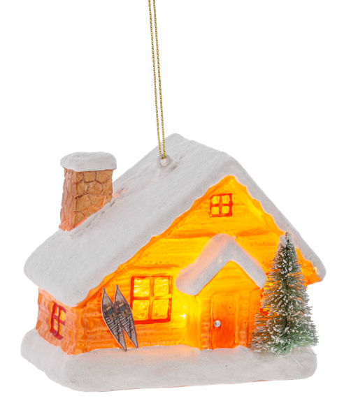 LED Light Up Cabin Ornament (*Two Styles*)