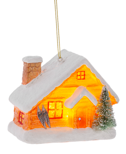 LED Light Up Cabin Ornament (*Two Styles*)
