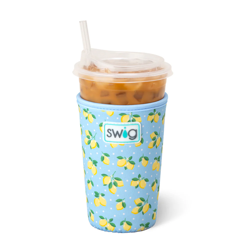 Lemon Meringue Medium Iced Cup Coolie
