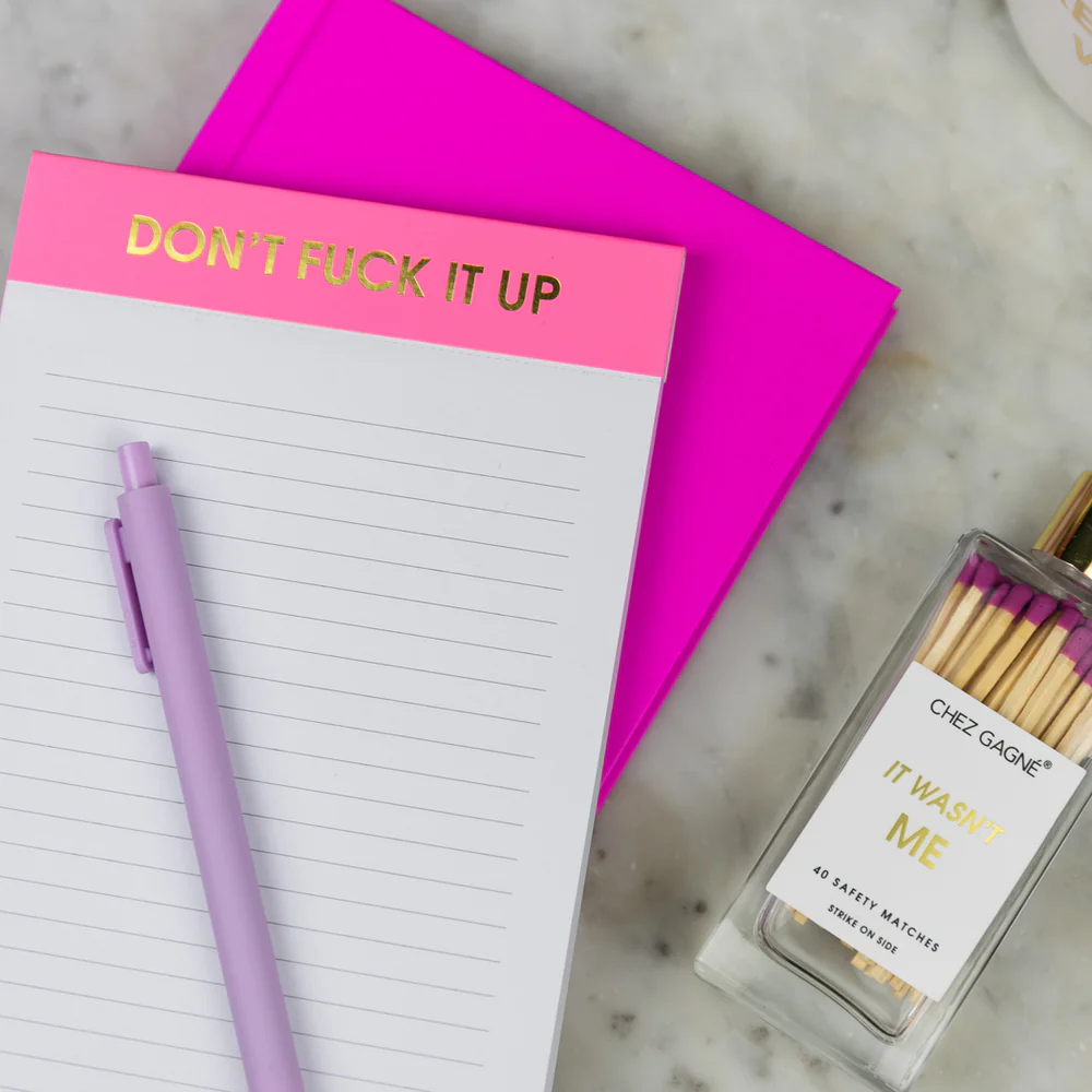 It Wasn't Me -  Glass Bottle Safety Matches