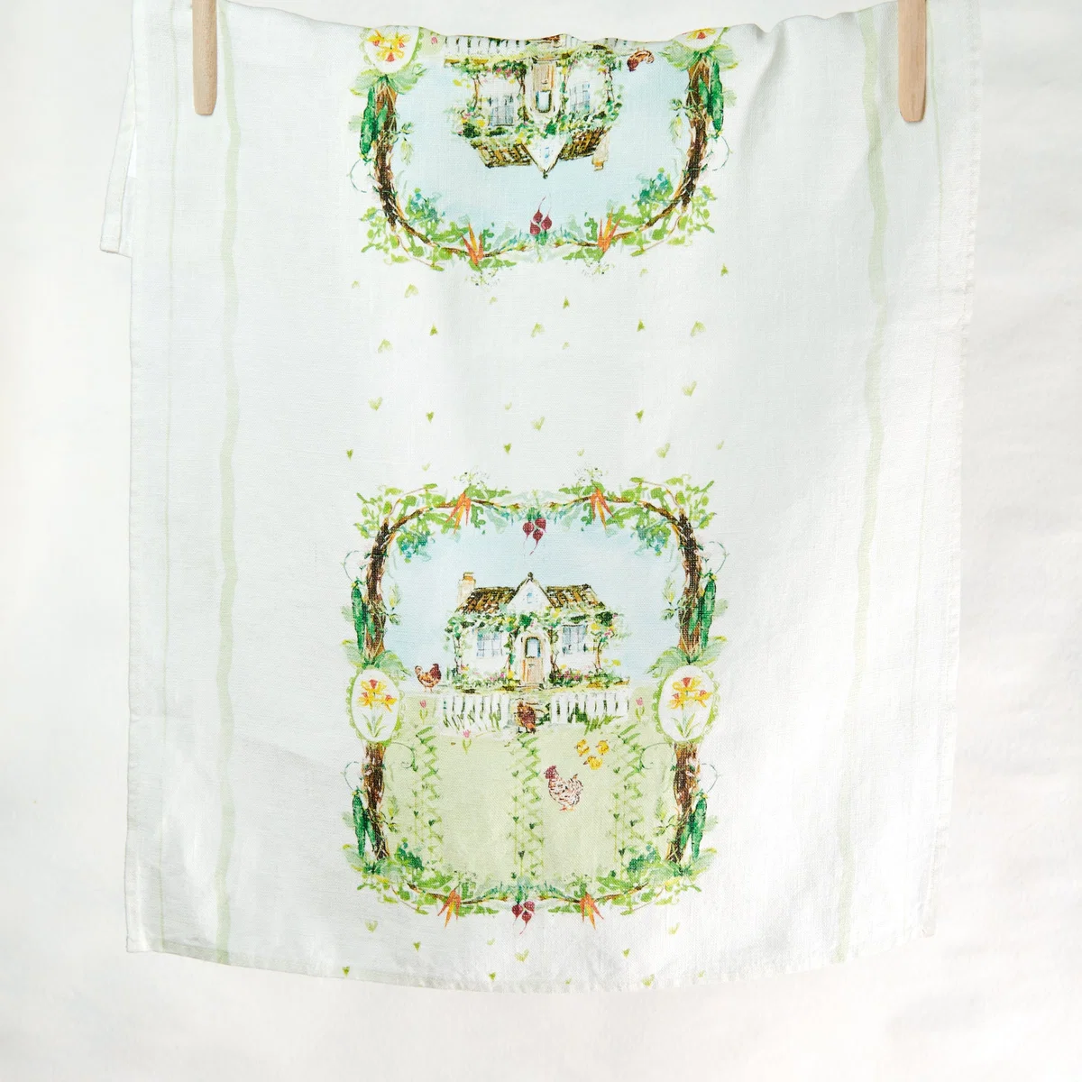 English Cottage Kitchen Towel