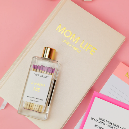 It Wasn't Me -  Glass Bottle Safety Matches