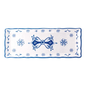 Moroccan Blue Melamine Baguette Tray