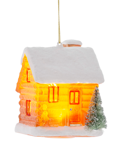 LED Light Up Cabin Ornament (*Two Styles*)