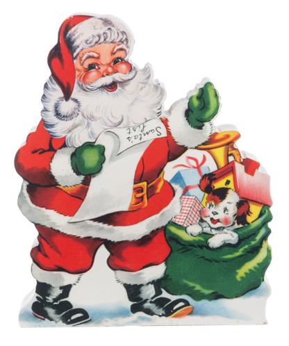 Vintage Santa Sitabout