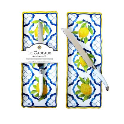Palermo Melamine Baguette Tray Gift Set