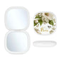 Green Pearls LED Compact Mirror by Toss Designs