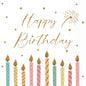Happy Candles Lunch Napkin