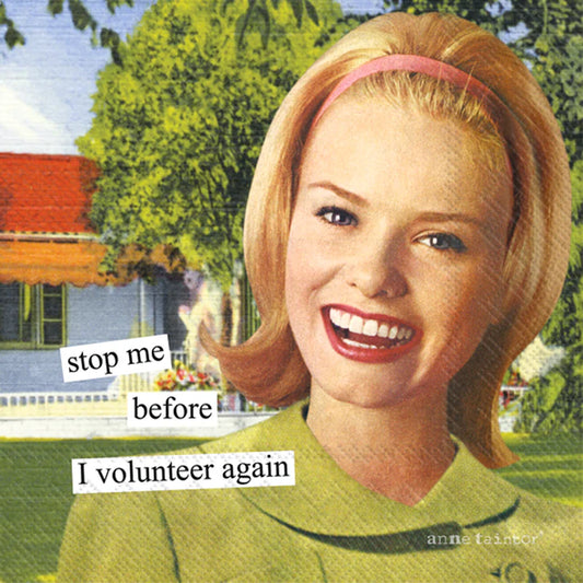 Volunteer Cocktail Napkin