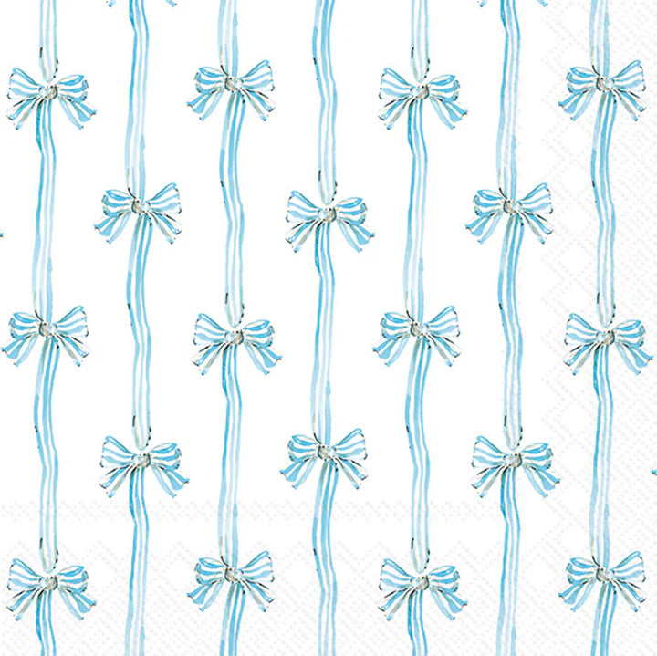 Baby Toile Lunch Napkin Blue
