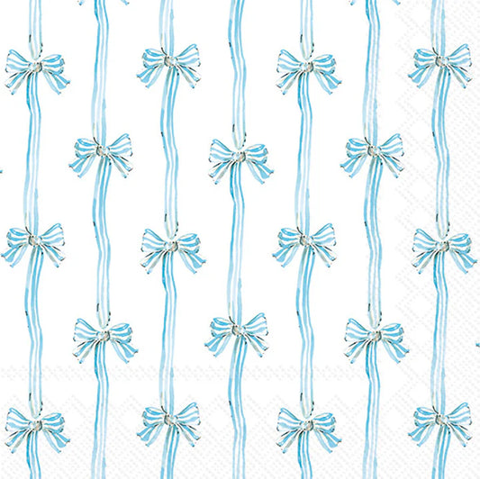 Baby Toile Lunch Napkin Blue