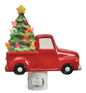 Red Truck w/Tree Night Light