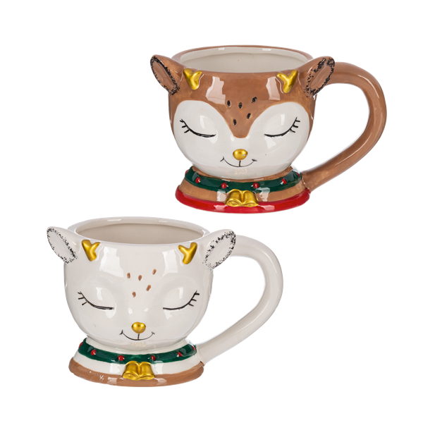 Reindeer Mugs (*Two Designs*)