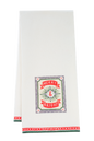 Retro Holiday Message Tea Towel