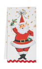 Retro Santa Tea Towels