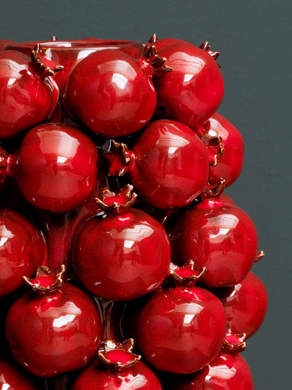 High Vase Farandole of Pomegranates