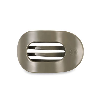 Small Flat Round Hair Clip