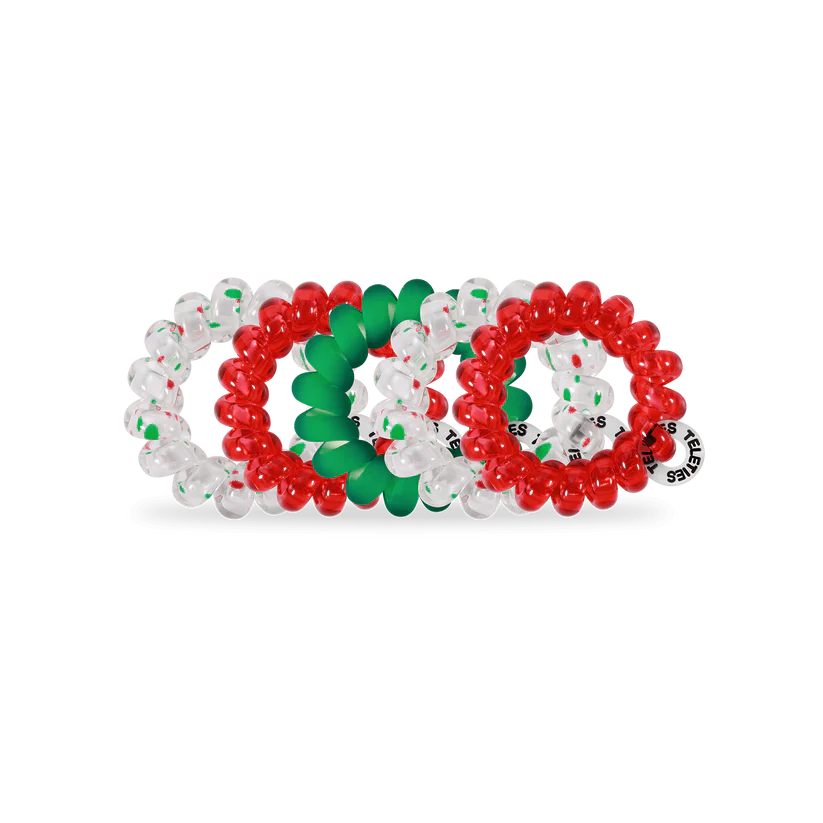 Teleties Seasons Greetings Tiny Hair Ties