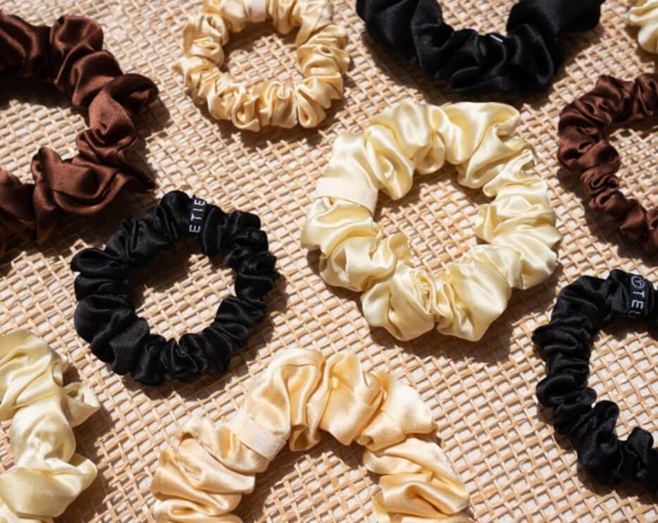 Small Silk Scrunchies - Teleties