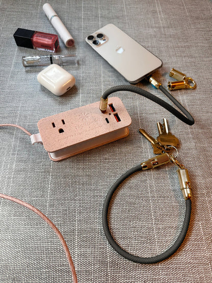 The Run Around USB-C Cable: Dark Slate