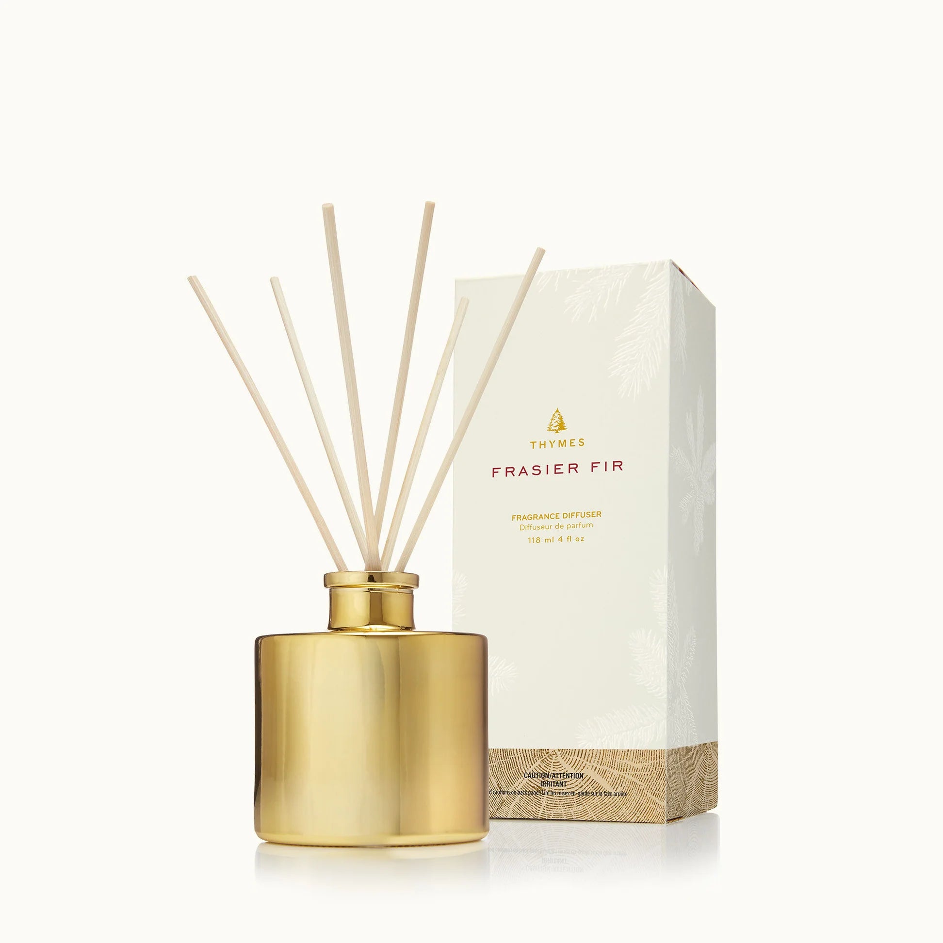 Frasier Fir Gilded Reed Diffuser Petite Gold