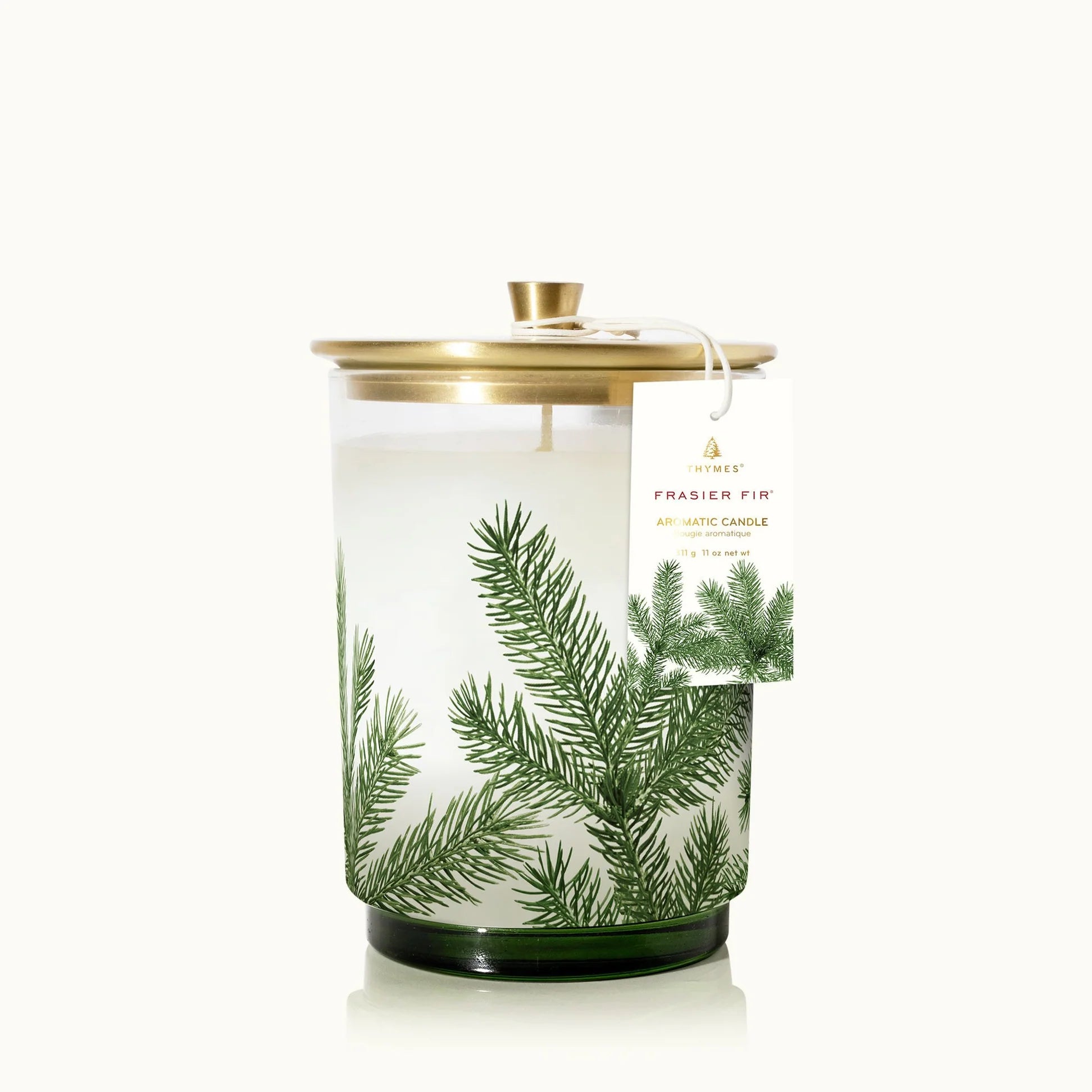 Frasier Fir Medium Pine Needle Candle Luminary - Thumbnail 3