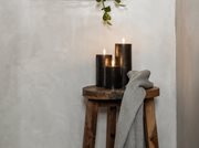 Uyuni Melted Pillar Candles Rustic