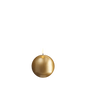Uyuni LED Round Candle, Gold Finish, 3.9 x 3.9"