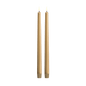 Uyuni LED Slim Taper Candle, Gold Finish, 2-pack