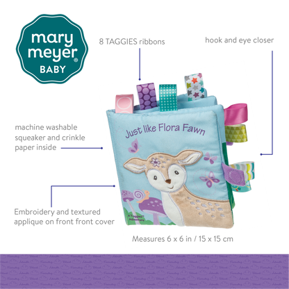 Taggies Flora Fawn Soft Book – 6×6″