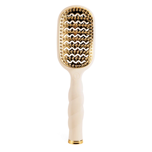 Teleties Vented Hair Brush - Tan