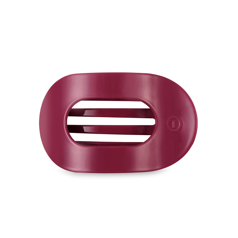 Small Flat Round Hair Clip