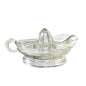 Vintage Fire King Large Clear Glass Juicer