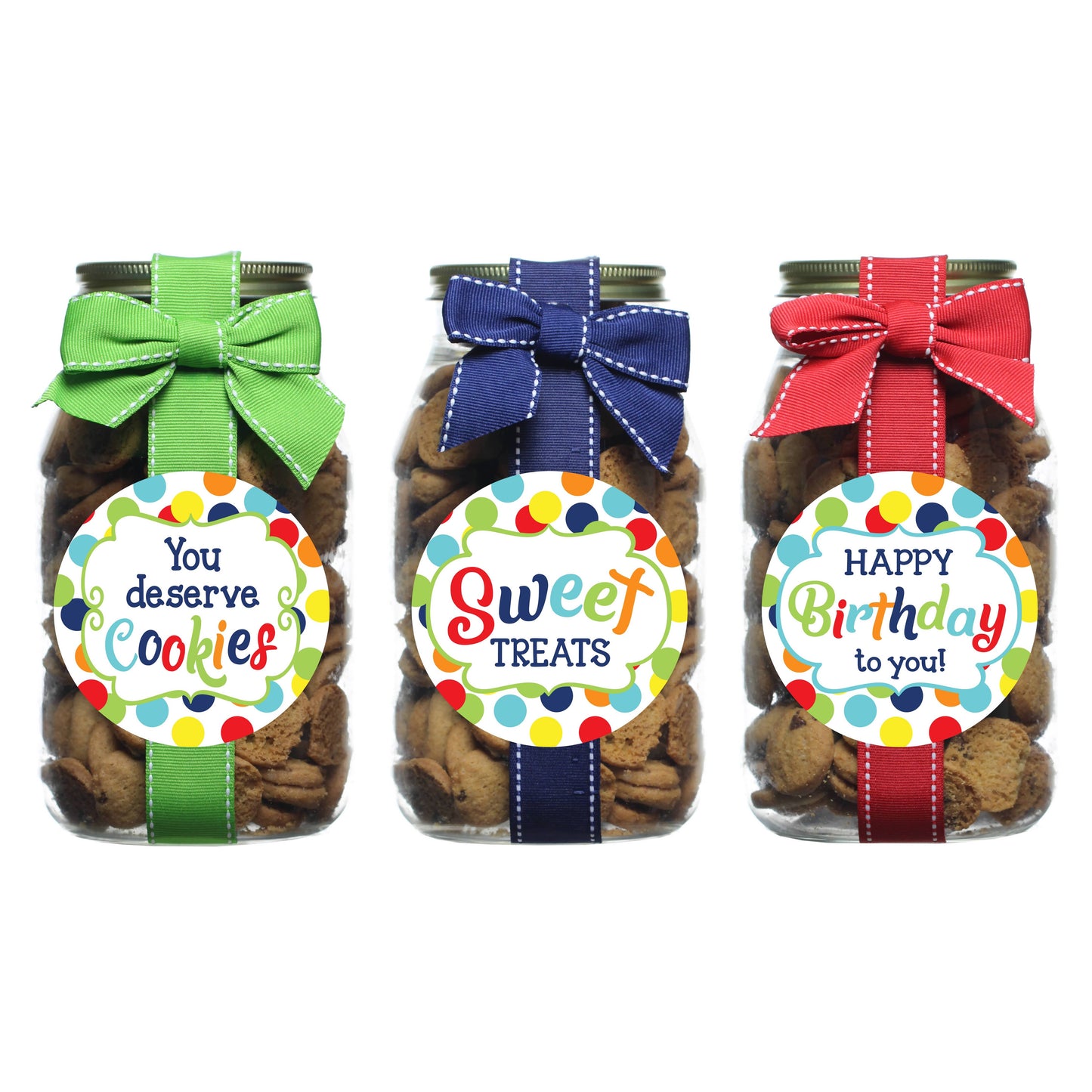 Cookie Quart Jars