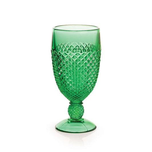 Mosser Addison Goblet 10 OZ / Emerald Green