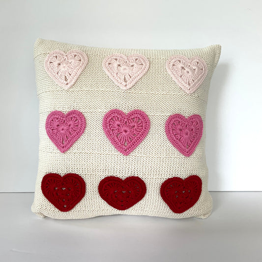 10" Valentine Heart Pillow with Filler