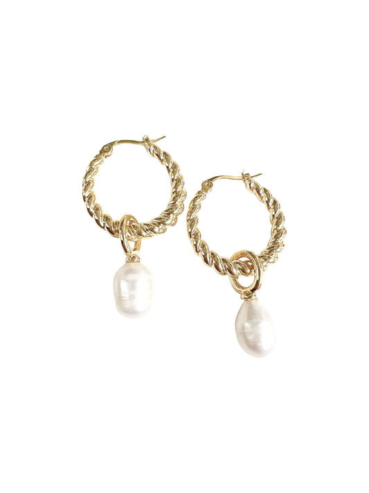 Gold Megan Earring