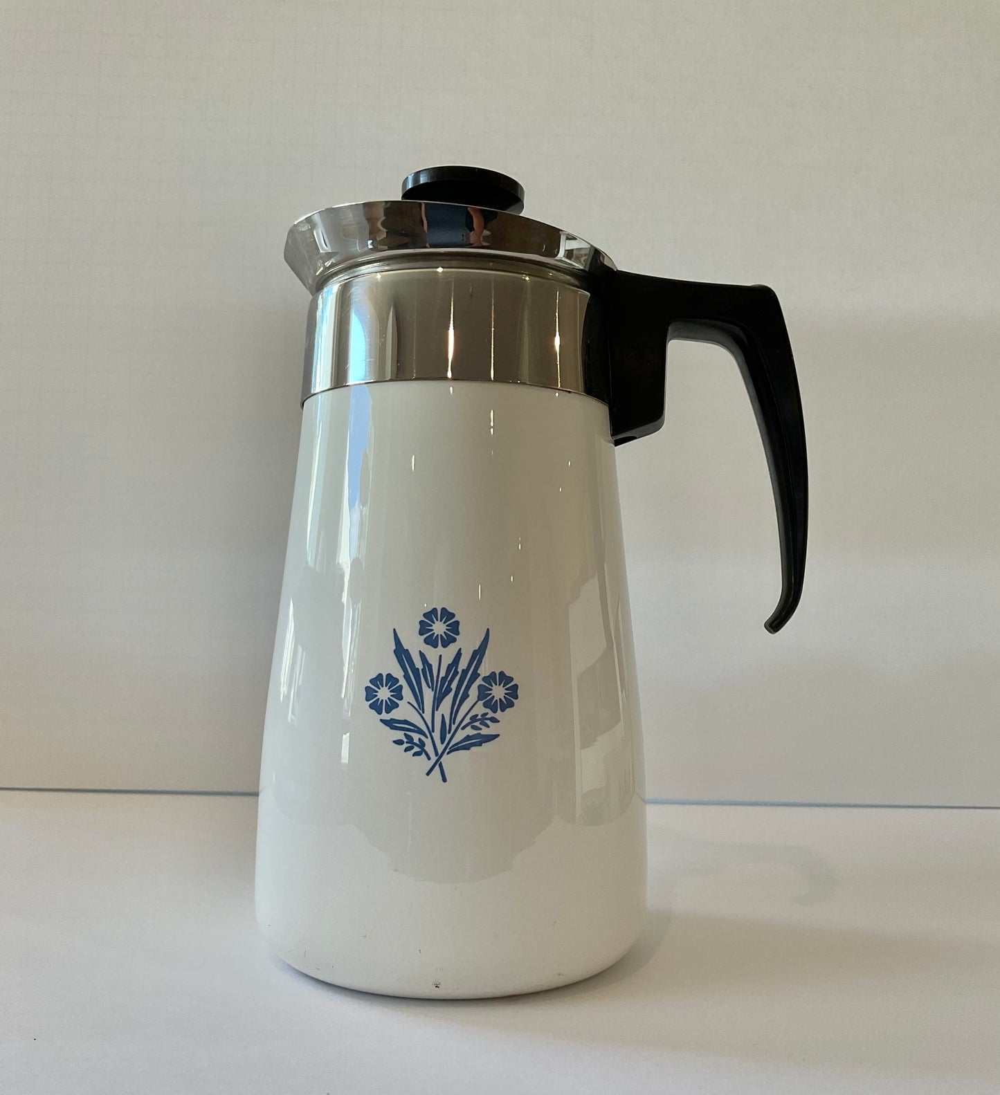 Vintage Cornflower Corning Cup Coffee Pot (Like New) – The