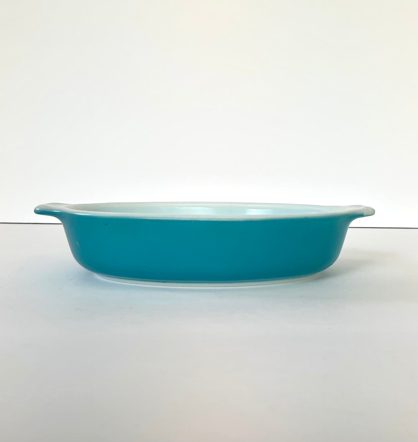 Personalized Classic Oval Baking Dish - Turquoise
