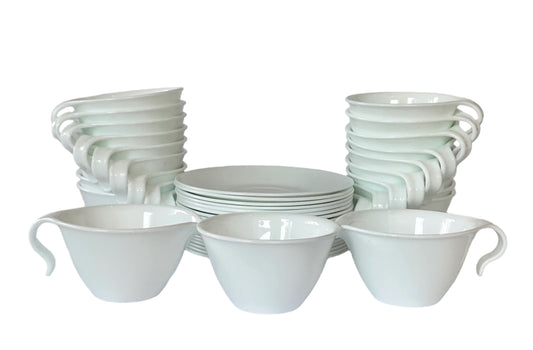Set of 21 Pieces Corelle White