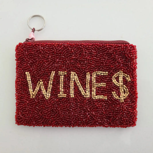 Wine $ Coin Purse