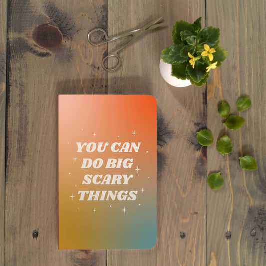 You Can Do Scary Things Classic Layflat Notebook