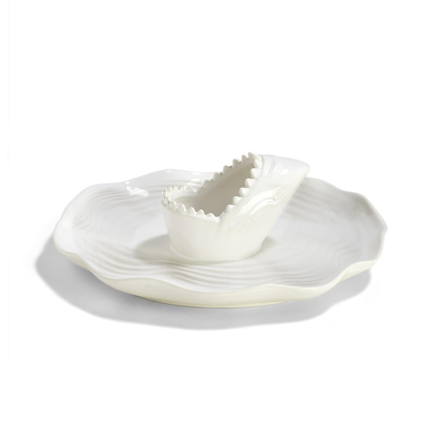 Great White Chip and Dip Bowl