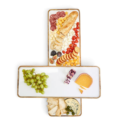 Small Grazing Soiree Hand-Crafted Long Serving Tray / Platter