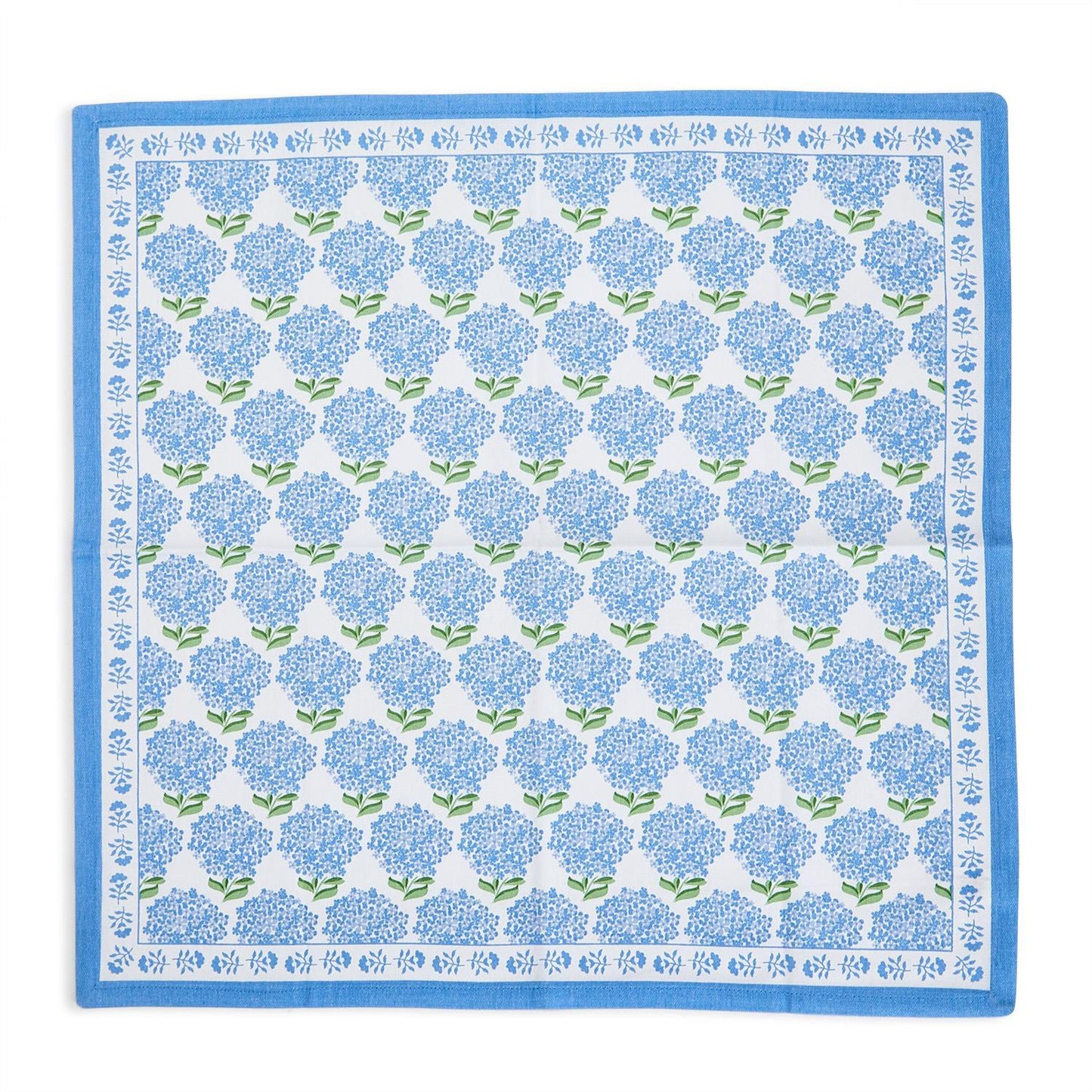 Hydrangea Set of 4 Napkins - Cotton