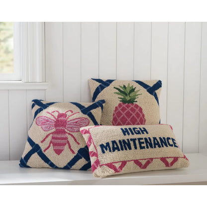 High Maintenance Hook Pillow