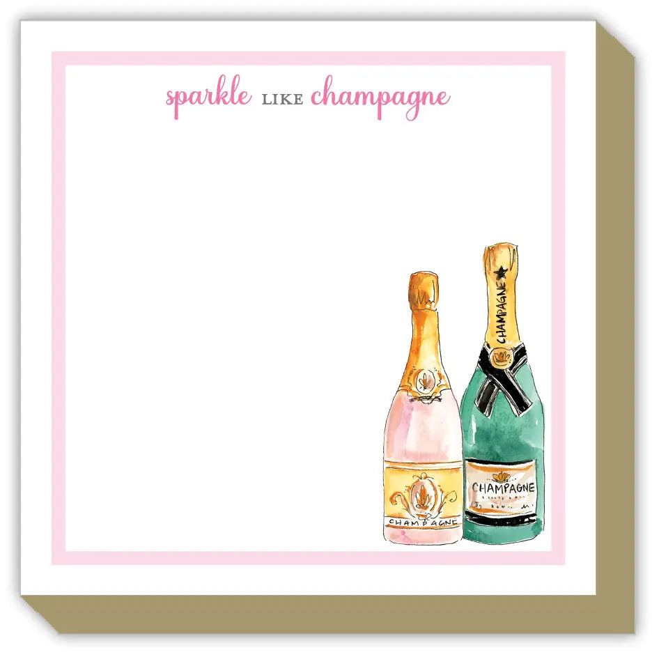 Sparkle Like Champagne Luxe Notepad